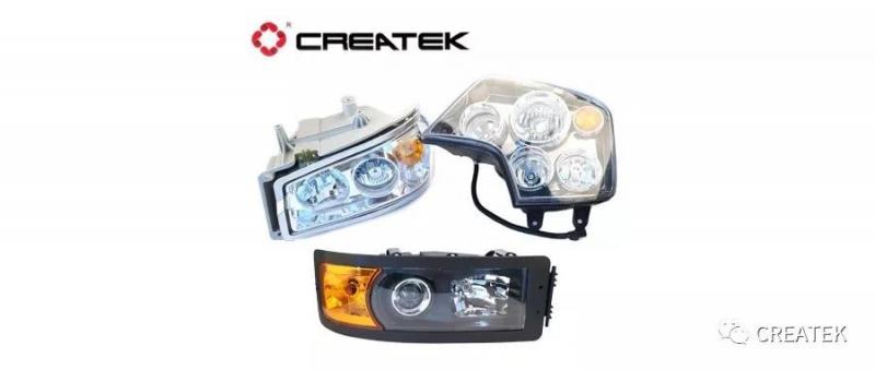 Createk: Фара передняя F2000, Howo A5, Howo A7